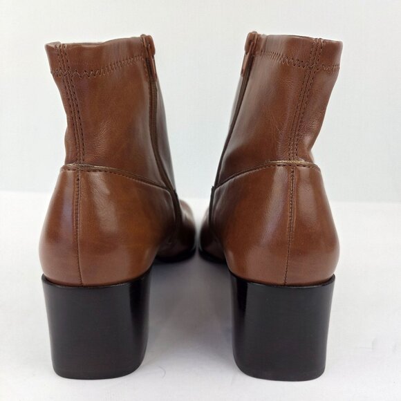 Franco Sarto Brown Ankle Boots Size 7N - Picture 5 of 13